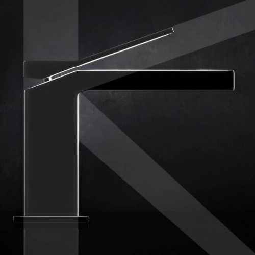 Rubinetto bagno con finitura nera Collezione K Gessi