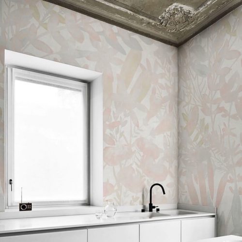 carta da parati London Art Wallpaper motivo floreale